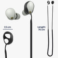 kwmobile Halteband kompatibel mit Sony WF-1000XM5 Headphones - Kopfhörer Halter Band Strap