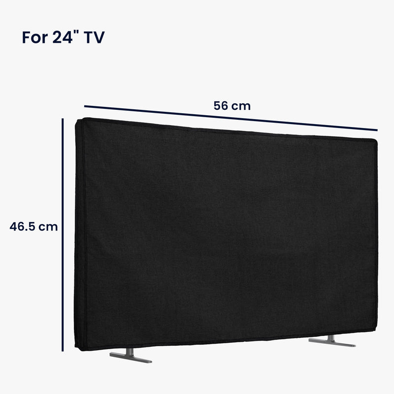 kwmobile 24" TV Abdeckung Indoor - Fernseher Hülle