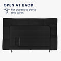kwmobile 32" TV Abdeckung Indoor - Fernseher Hülle Bildschirmschutz Abdeckung - TV Bildschirm Staubschutzhülle - Fernsehabdeckung