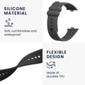 kwmobile Uhrenarmband für Xiaomi Mi Band 8 Pro Armband Fitnesstracker Band Set Ersatzarmband Smartwatch