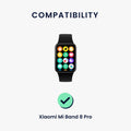 kwmobile Uhrenarmband für Xiaomi Mi Band 8 Pro Armband Fitnesstracker Band Set Ersatzarmband Smartwatch
