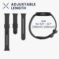 kwmobile Uhrenarmband für Xiaomi Mi Band 8 Pro Armband Fitnesstracker Band Set Ersatzarmband Smartwatch