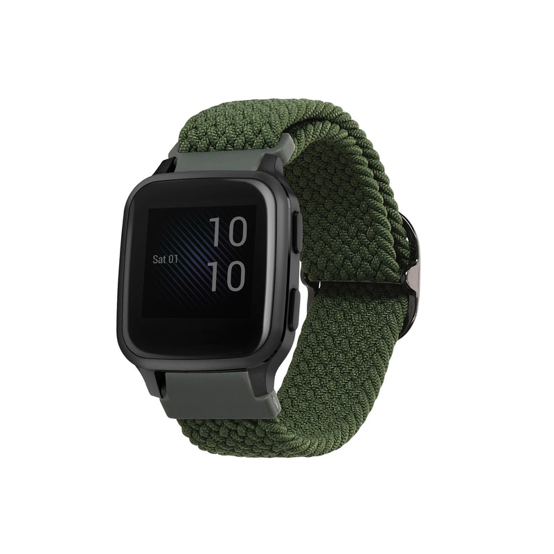 kwmobile Armband kompatibel mit Garmin Venu Sq 2 Music / Sq 2 / Vivoactive 6 / Vivoactive 5 - Fitnesstracker Sportarmband Band - Innenmaße von 17 cm