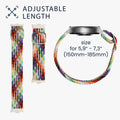 kwmobile Armband kompatibel mit Xiaomi Smart Band 8 Pro / Band 9 Pro / Redmi Watch 5 / Redmi Watch 4 - Fitnesstracker Sportarmband - Innenmaße von 15 - 18,5 cm