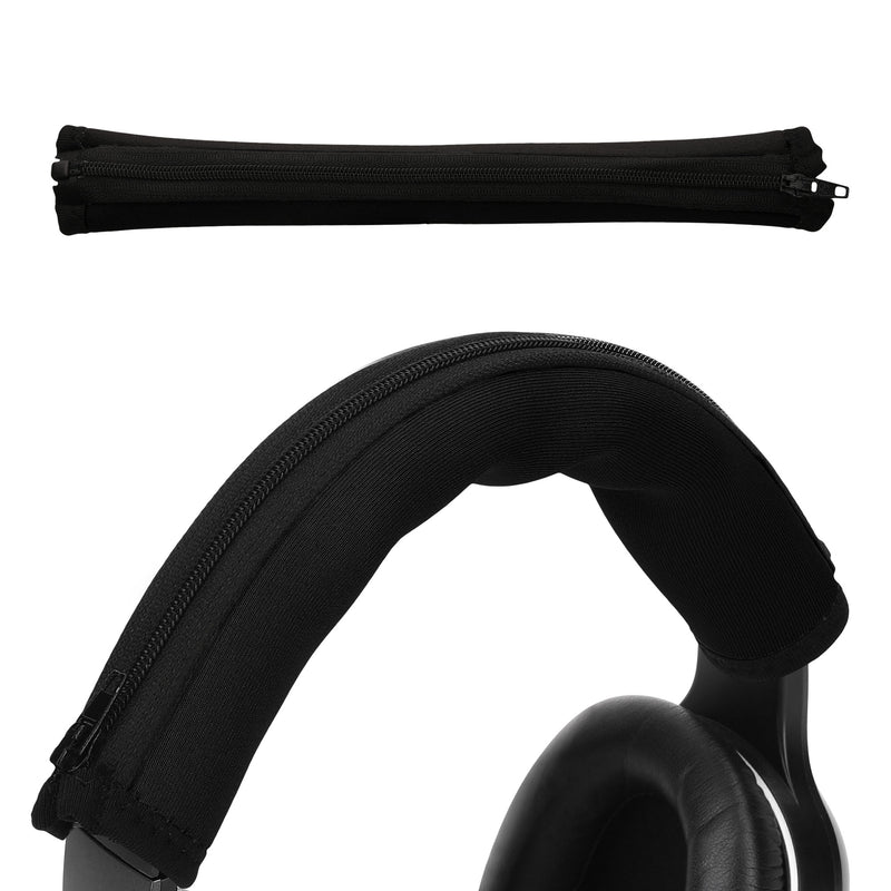 kwmobile Kopfband Abdeckung kompatibel mit Beats Studio 3 Studio2 / Solo 3 Solo 2 Case - Neopren Stirnband Polster - Kopfhörer Schutz - Schwarz Schwarz  