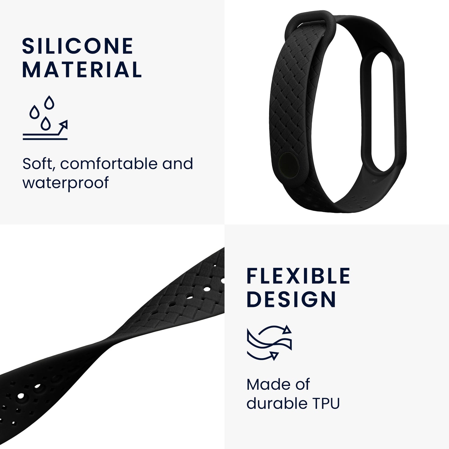 Armband für Xiaomi Mi Smart Band 6 / Mi Band 6 / Band 5
