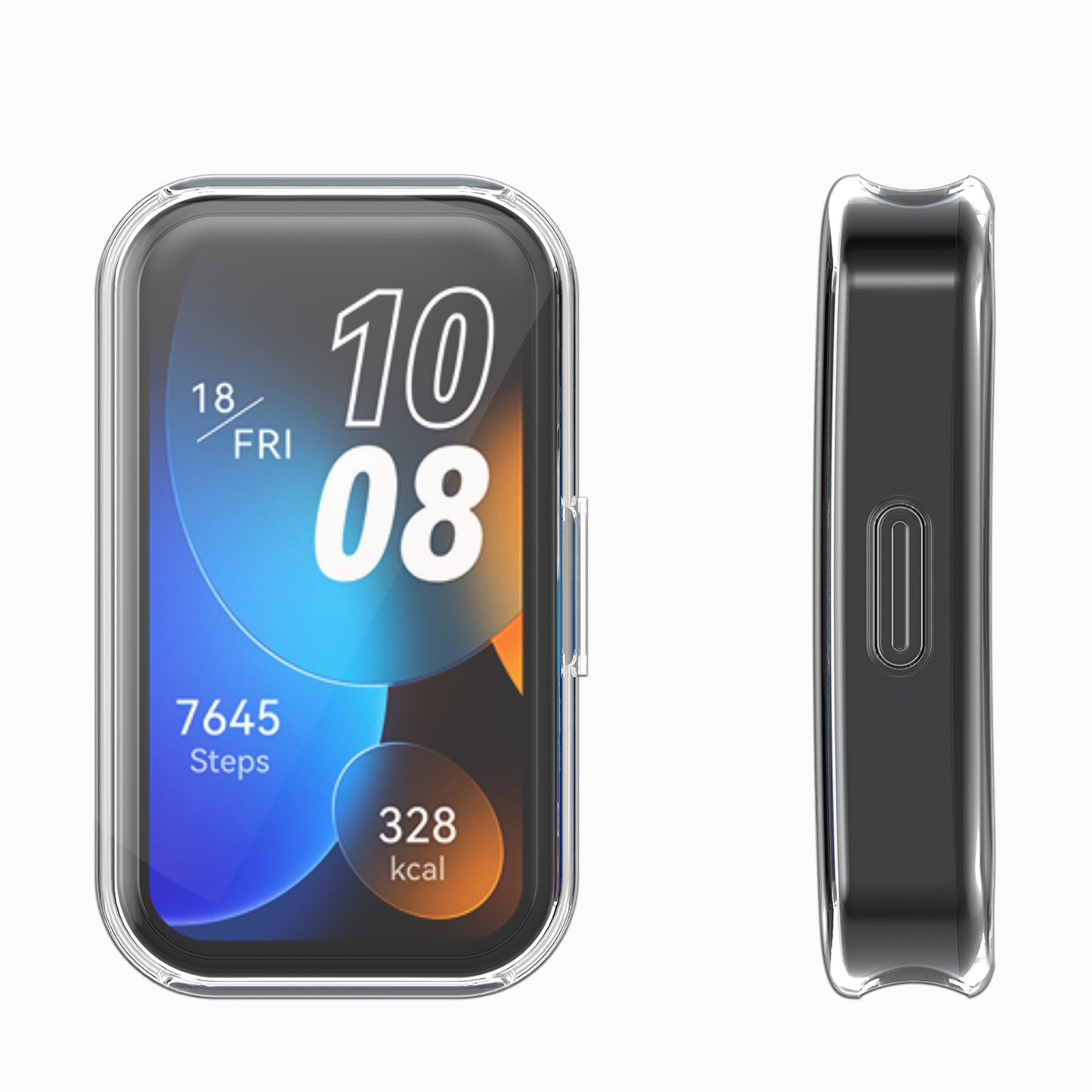 kwmobile Schutzhülle für Huawei Band 10 / 9 / 8 Fullbody Display Cover Set