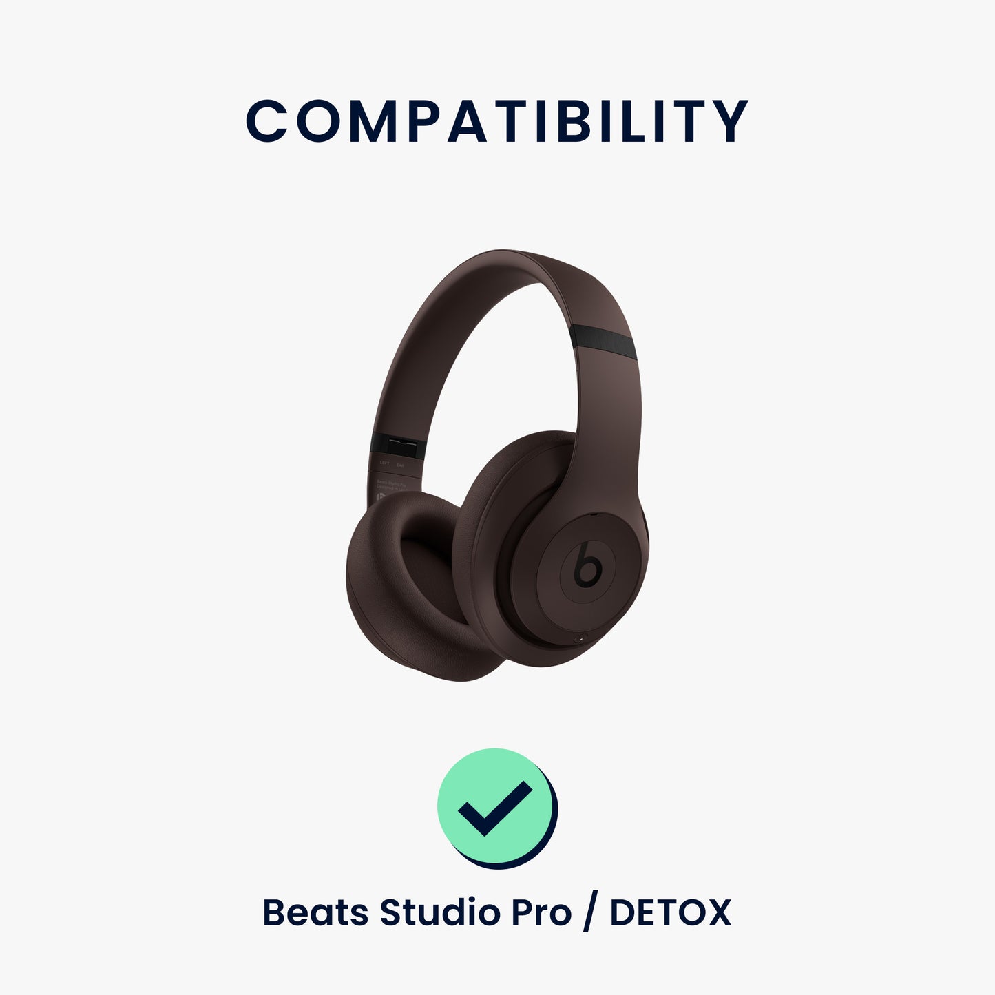 2x Ohrpolster für Beats Studio Pro / DETOX