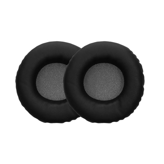 kwmobile 2x Ohr Polster für AudioTechnica ATH-S200BT / ATH-S220BT Ohrpolster - Ersatz Ohrpolster - Kopfhörer Ersatzteile - Kopfhörer Ersatzpolster für Over Ear Headphones Schwarz  