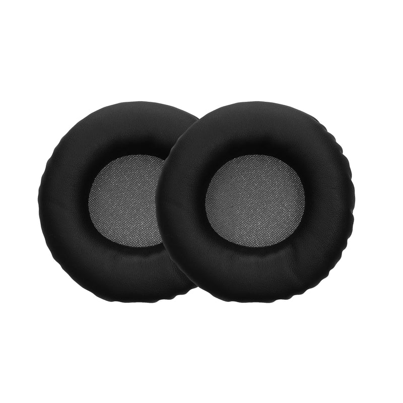 kwmobile 2x Ohr Polster für AudioTechnica ATH-S200BT / ATH-S220BT Ohrpolster - Ersatz Ohrpolster - Kopfhörer Ersatzteile - Kopfhörer Ersatzpolster für Over Ear Headphones Schwarz  