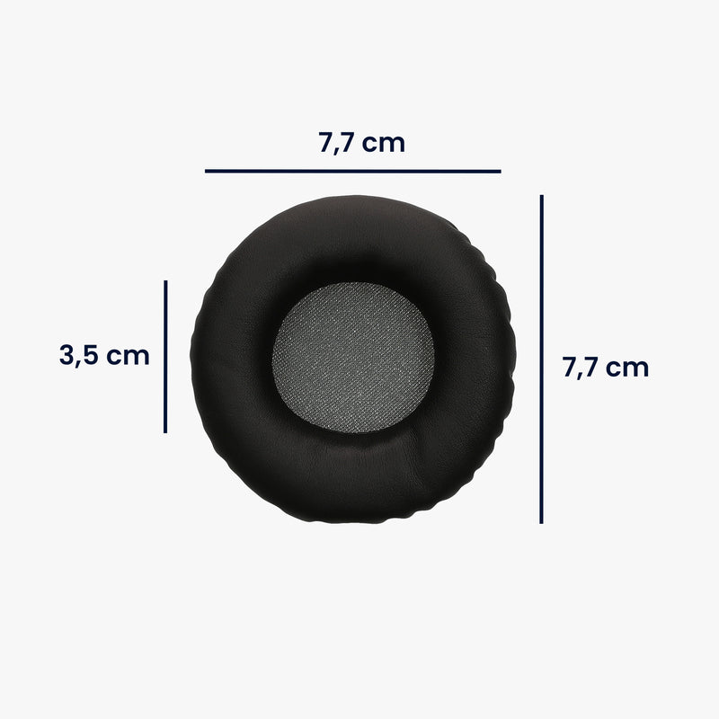 kwmobile Ohr Polster für AudioTechnica ATH-S200BT / ATH-S220BT Ohrpolster Ersatz Kopfhörer Ersatzteile Over Ear Headphones