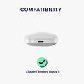 kwmobile Hülle kompatibel mit Xiaomi Redmi Buds 5 Kopfhörer