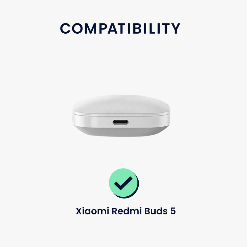 kwmobile Hülle kompatibel mit Xiaomi Redmi Buds 5 Kopfhörer