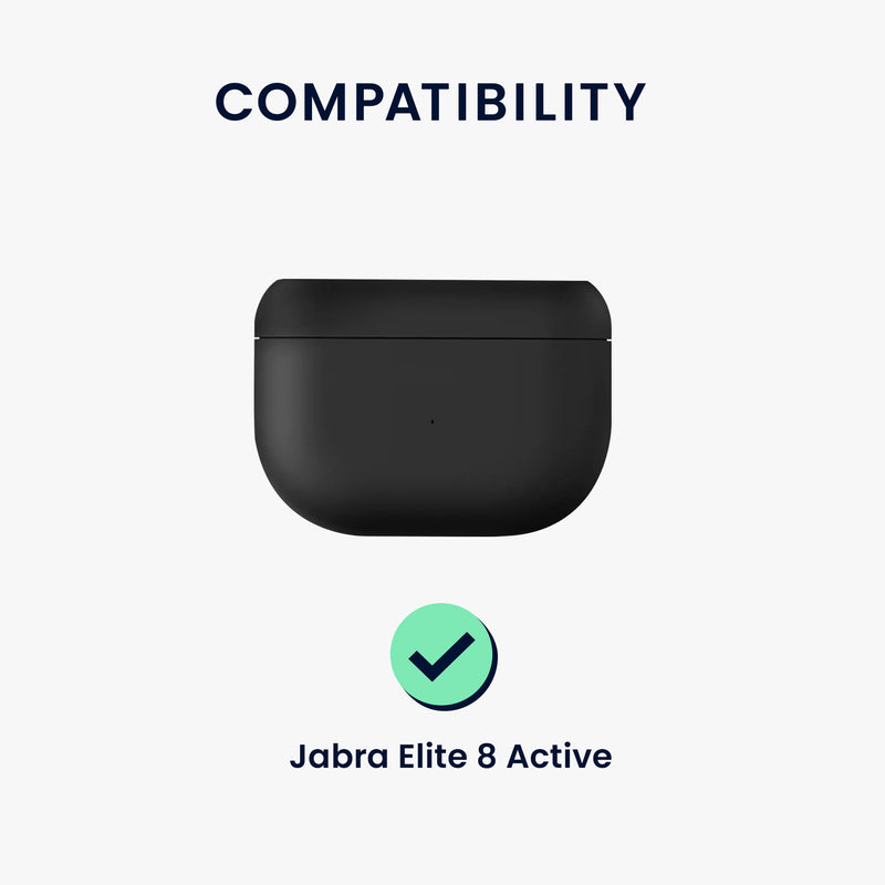 kwmobile Hülle kompatibel mit Jabra Elite 8 Active Kopfhörer