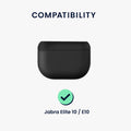kwmobile Hülle kompatibel mit Jabra Elite 10 / E10 Kopfhörer
