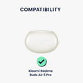 kwmobile Hülle kompatibel mit Xiaomi Realme Buds Air 5 Pro Hülle Kopfhörer Case TPU Cover Schutzhülle