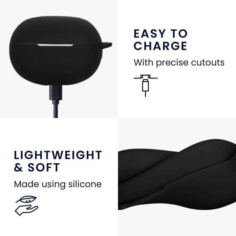 kwmobile Hülle kompatibel mit Xiaomi Realme Buds Air 5 Pro Hülle Kopfhörer Case TPU Cover Schutzhülle