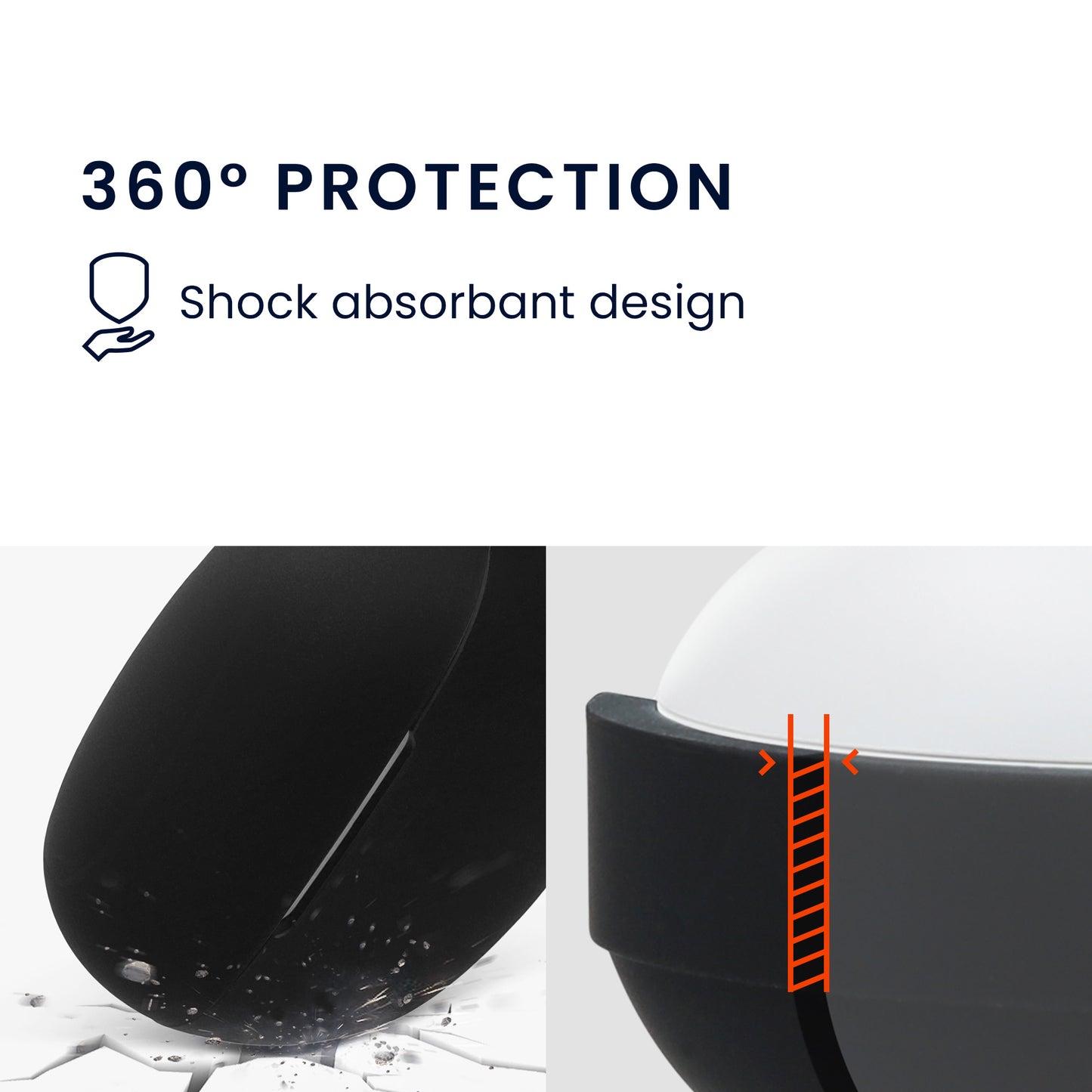 kwmobile Hülle kompatibel mit Xiaomi Realme Buds Air 5 Pro Hülle Kopfhörer Case TPU Cover Schutzhülle