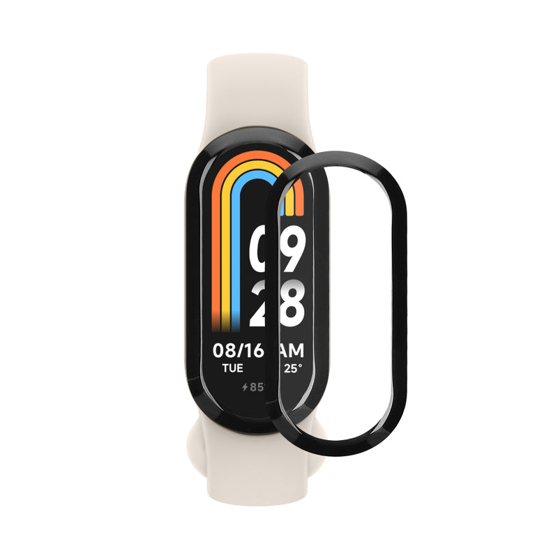 kwmobile Displayschutzfolie kompatibel mit Xiaomi Mi Band 8 Folie - Schutzfolie für Fitness Tracker - robuster Displayschutz