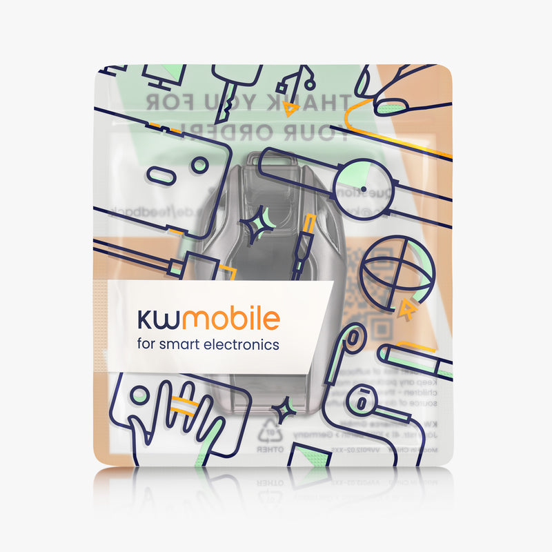 kwmobile Autoschlüssel Hülle kompatibel mit BMW Display Key Autoschlüssel - Schlüsselhülle Silikon Cover