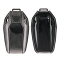 kwmobile Autoschlüssel Hülle kompatibel mit BMW Display Key Autoschlüssel - Schlüsselhülle Silikon Cover - Schwarz matt Schwarz Schwarz matt  [dsg01]