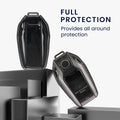 kwmobile Autoschlüssel Hülle kompatibel mit BMW Display Key Autoschlüssel - Schlüsselhülle Silikon Cover