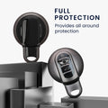 kwmobile Autoschlüssel Hülle kompatibel mit Mini 3-Tasten Smart Key Autoschlüssel - Schlüsselhülle Silikon Cover