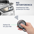 kwmobile Autoschlüssel Hülle kompatibel mit Mini 3-Tasten Smart Key Autoschlüssel - Schlüsselhülle Silikon Cover