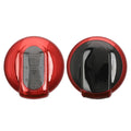 kwmobile Autoschlüssel Hülle kompatibel mit Mini 3-Tasten Smart Key Autoschlüssel - Schlüsselhülle Silikon Cover - Hochglanz Rot Hochglanz Rot  [dsg03]