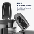 kwmobile Autoschlüssel Hülle kompatibel mit Ford 2-Tasten Autoschlüssel Keyless Go - Schlüsselhülle Silikon Cover