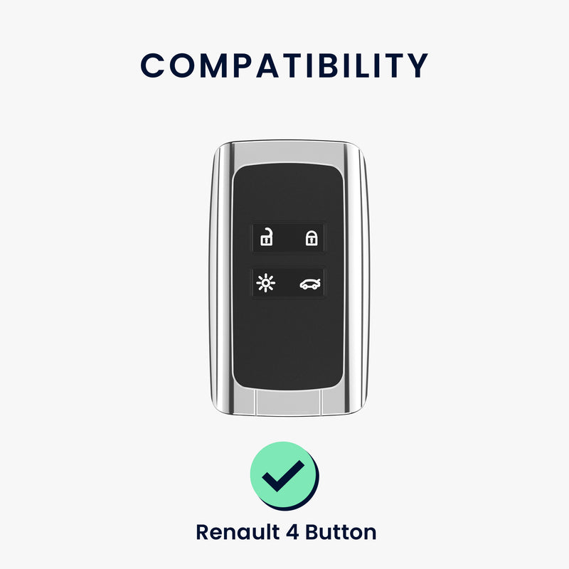 Silikon Hülle kompatibel mit Renault Autoschlüssel