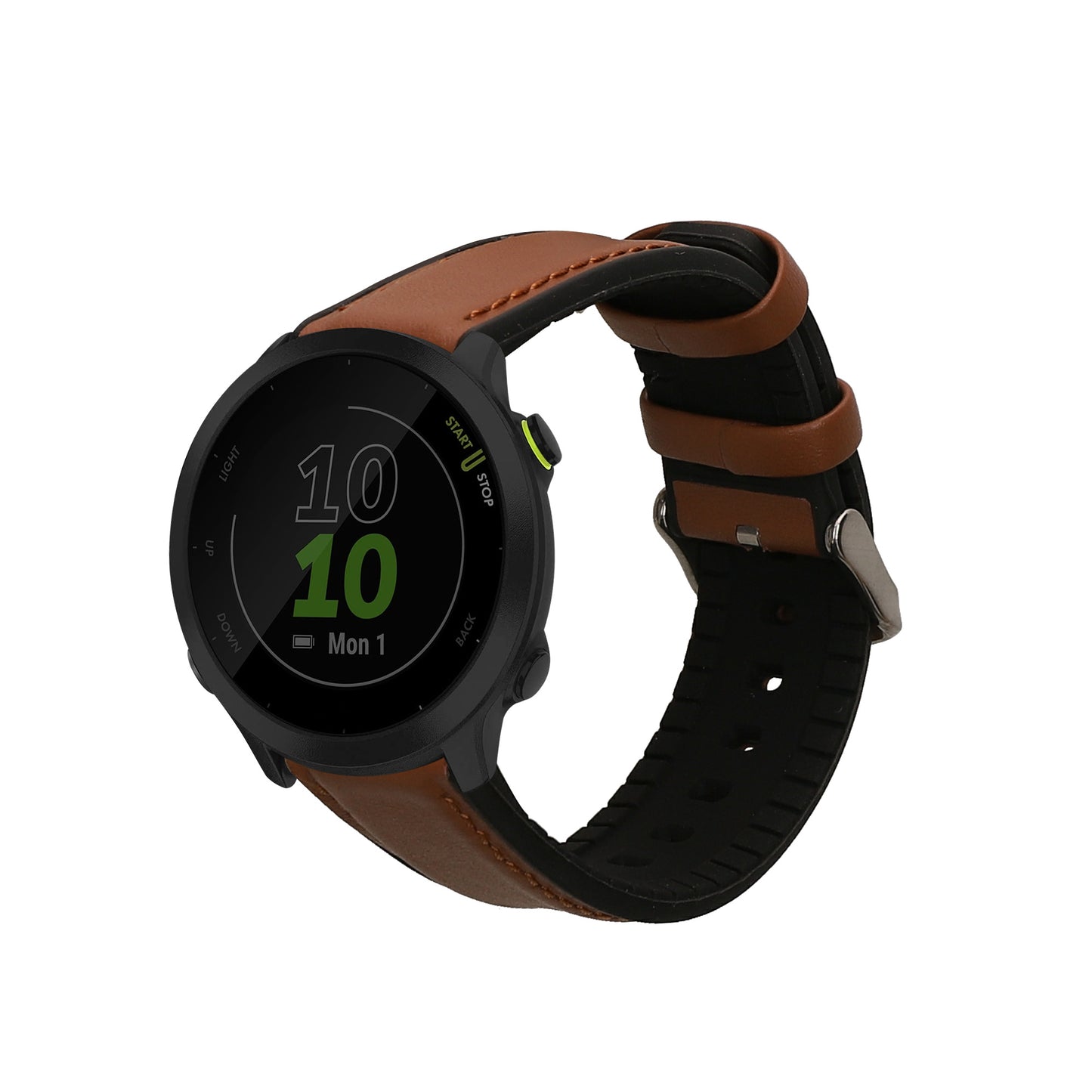 kwmobile Uhrenarmband für Garmin Forerunner 55 / Forerunner 165 / 245 / 645 / 570 42mm Armband - Ersatzarmband für Fitnesstracker mit Uhrenverschluss - Wechselarmband Smartwatch