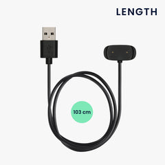kwmobile USB Kabel Charger kompatibel mit Huami Amazfit Bip 3 / 3 Pro / Bip 5 / Amazfit Active EDGE / T-Rex / Zepp E