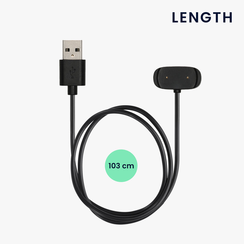kwmobile USB Kabel Charger kompatibel mit Huami Amazfit Bip 3 / 3 Pro / Bip 5 / Amazfit Active EDGE / T-Rex / Zepp E Ladekabel - Smart Watch Ersatzkabel - Fitnesstracker Aufladekabel
