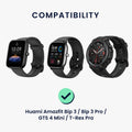 kwmobile USB Kabel Charger kompatibel mit Huami Amazfit Bip 3 / 3 Pro / Bip 5 / Amazfit Active EDGE / T-Rex / Zepp E Ladekabel - Smart Watch Ersatzkabel - Fitnesstracker Aufladekabel