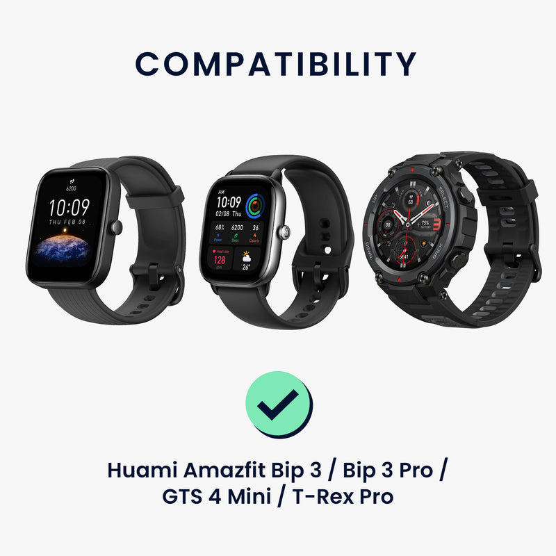 kwmobile USB Kabel Charger kompatibel mit Huami Amazfit Bip 3 / 3 Pro / Bip 5 / Amazfit Active EDGE / T-Rex / Zepp E Ladekabel - Smart Watch Ersatzkabel - Fitnesstracker Aufladekabel