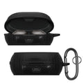 kwmobile Hülle kompatibel mit Jabra Elite 7 Pro / Elite 7 Active Hülle - TPU Case - Schutzhülle für Kopfhörer - Cover in Schwarz Schwarz  