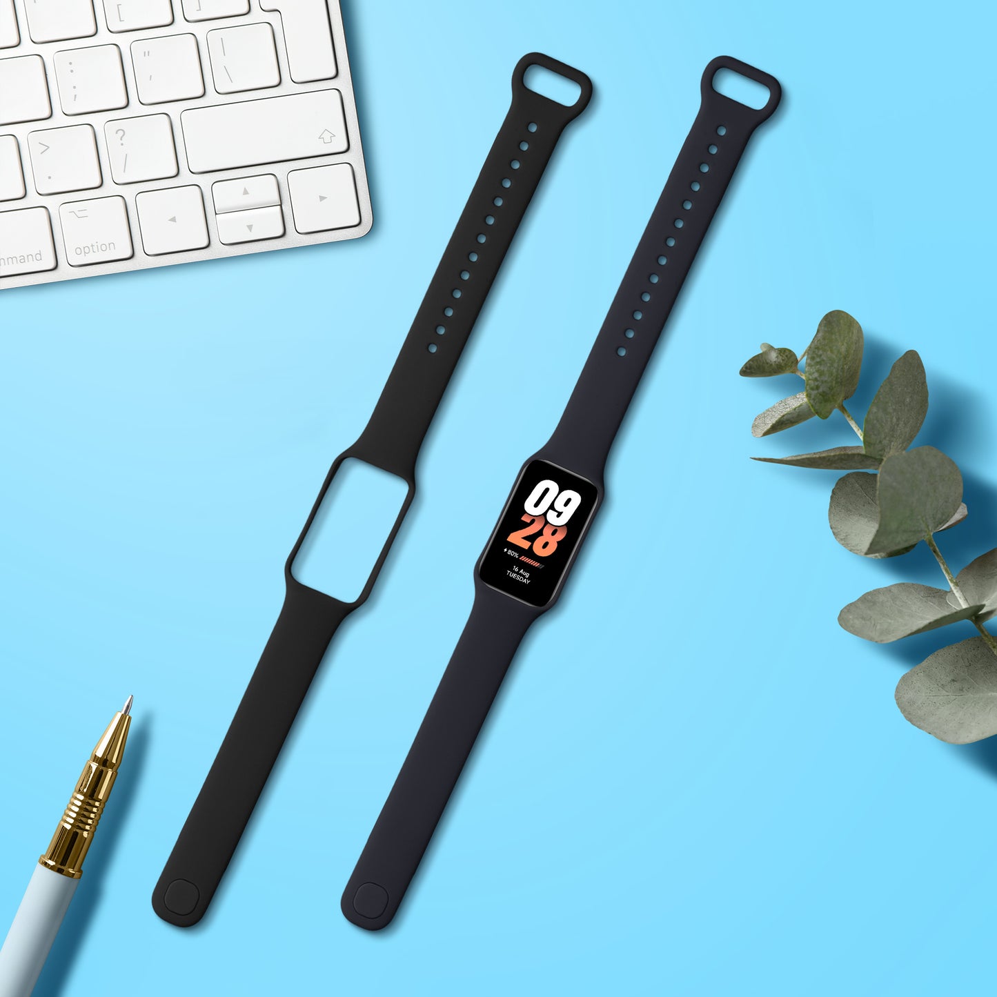 2x Armband für Xiaomi Smart Band 8 Active