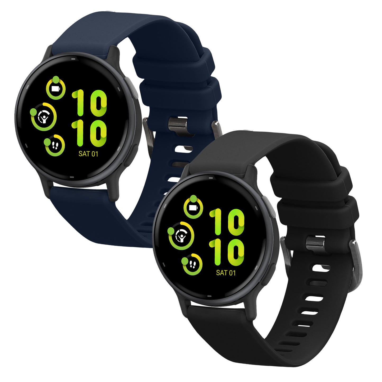 kwmobile Uhrenarmband für Garmin vivoactive 5 / active 5 Armband Fitnesstracker Band Set Ersatzarmband Smartwatch