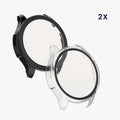 kwmobile Glas Hülle für Huami Amazfit Balance A2286 Schutzhülle Fullbody Fitnesstracker Case Set