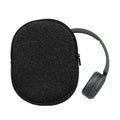 kwmobile Neopren Kopfhörer Tasche für WH-CH520 / WH-CH510 / MDR-ZX110 - Kopfhörer Case - Hülle Reise Beutel für Headset Headphones - Weiche Over Ear Schutzhülle Anthrazit Weiß Anthrazit  