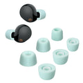 kwmobile 6x Ersatz In Ear Kopfhörer kompatibel mit Sony WF-1000XM5 - 3 Größen - Polster Ohrstöpsel In-Ear Ohrhörer - Hellblau Hellblau  