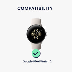 kwmobile Adapter mit 20mm Bandbreite kompatibel mit Google Pixel Watch 3 / Watch 4 / Pixel 2 Uhrenarmband - Smartwatch