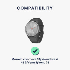 kwmobile USB C Ladekabel kompatibel mit Garmin vivomove 3S / vivoactive 4 4S 5 / Venu 3 / Venu 3S - Kabel Charger