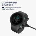 kwmobile USB C Ladekabel kompatibel mit Garmin Swim 2 / Tactix7 / Enduro / Epix 2 / Epix Pro - Kabel Charger - Smart Watch Ersatzkabel - Fitnesstracker Aufladekabel