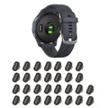 kwmobile 30x Staubschutz kompatibel mit Garmin Venu / Forerunner / Vivomove / Fenix - Staub Stecker Ladebuchse - Abdeckung