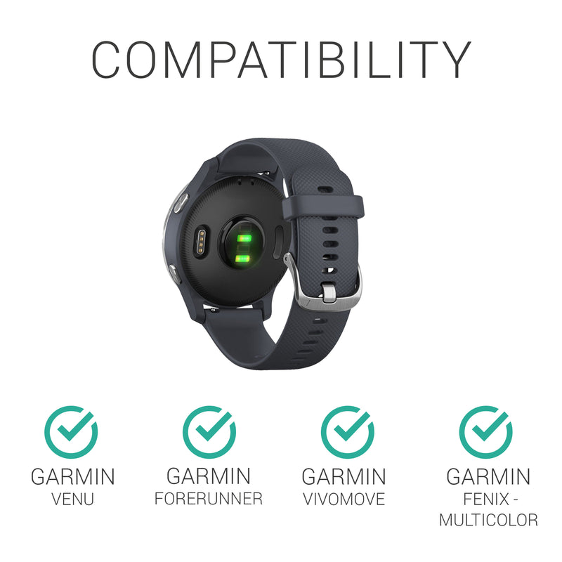 kwmobile 30x Staubschutz kompatibel mit Garmin Venu / Forerunner / Vivomove / Fenix - Staub Stecker Ladebuchse - Abdeckung