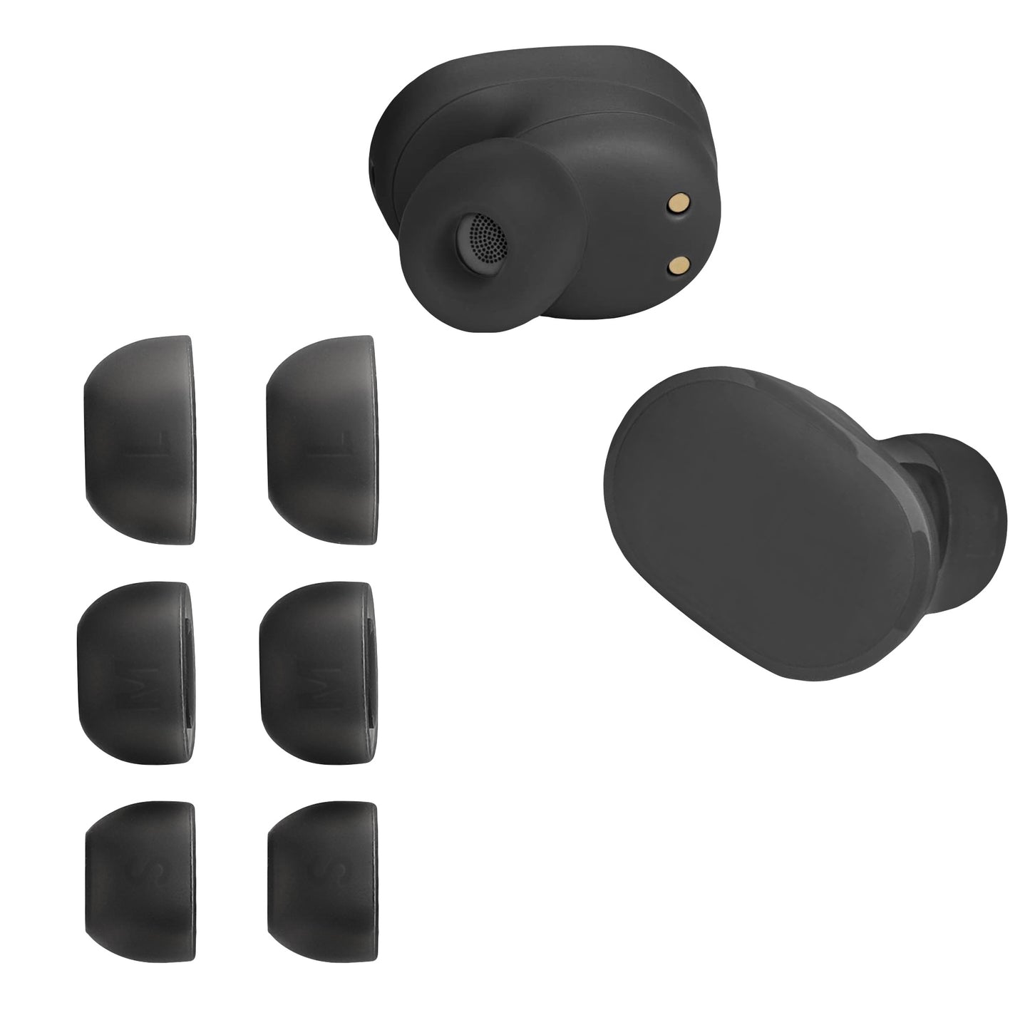 kwmobile Polster kompatibel mit JBL Tune Buds