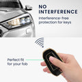 kwmobile Autoschlüssel Hülle kompatibel mit Opel 3-Tasten Smartkey Autoschlüssel Keyless Go - Schlüsselhülle Cover