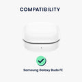 kwmobile Hülle kompatibel mit Samsung Galaxy Buds FE Kopfhörer